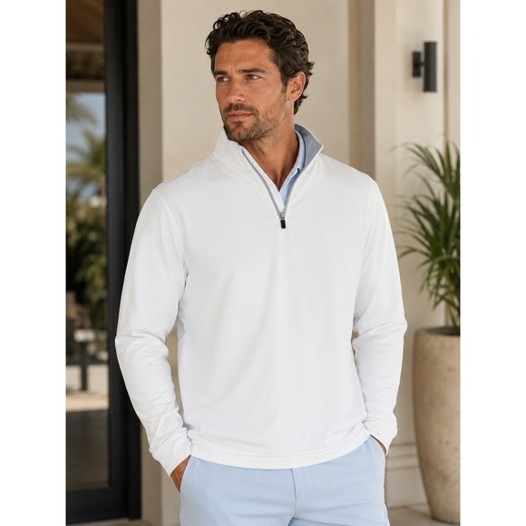 Peter Millar Other - Peter Millar Quarter Zip Perth Performance Stretch Wicking Men's XL Pullover